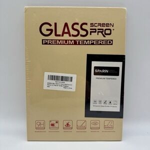 Sparin Glass Screen Protector For Pro 9.7 Inch iPad Pro 9.7/‎ iPad Air 2 Sealed